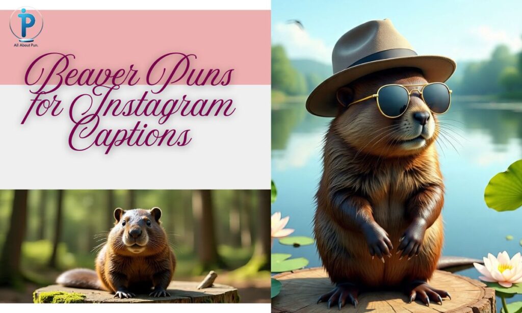 Beaver Puns for Instagram Captions