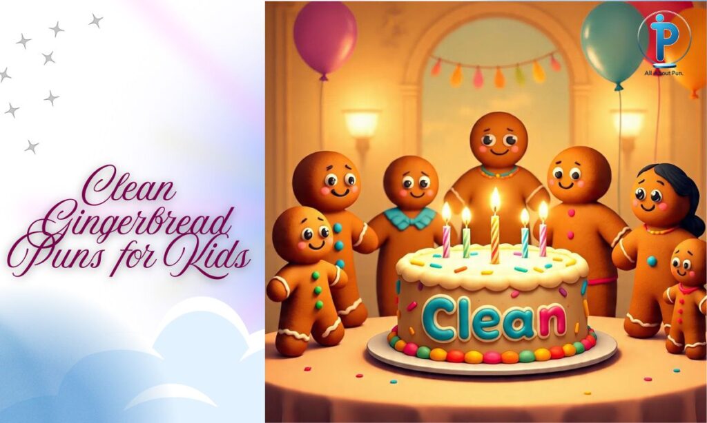 Clean Gingerbread Puns for Kids