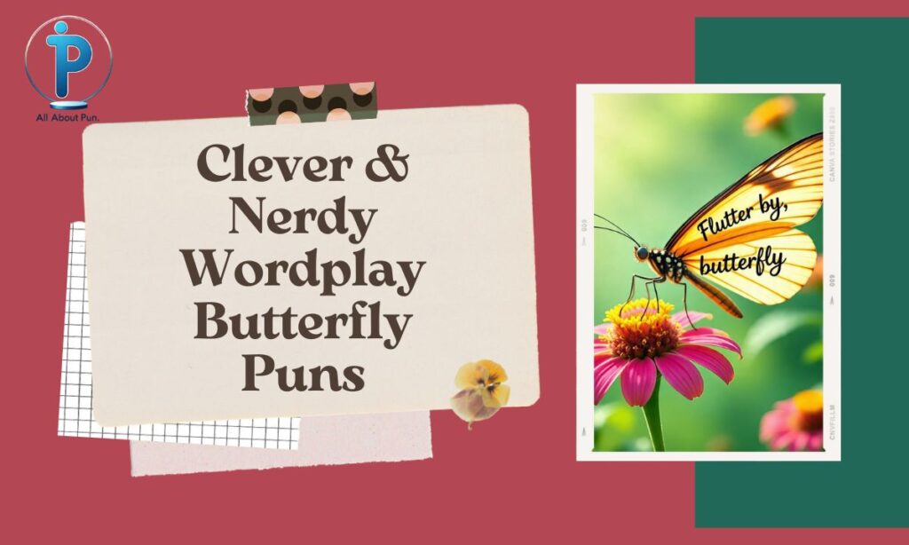 Clever & Nerdy Wordplay Butterfly Puns