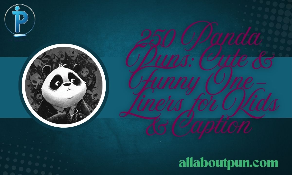 250 Panda Puns: Cute & Funny One-Liners for Kids & Caption
