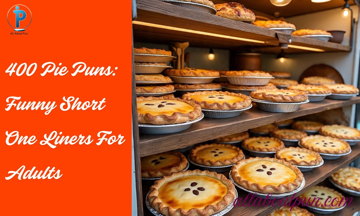 400 Pie Puns Funny Short One Liners For Adults